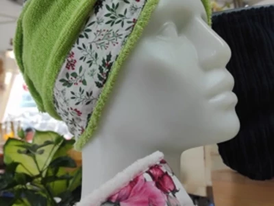 seche cheveux en éponge de coton super absorbant